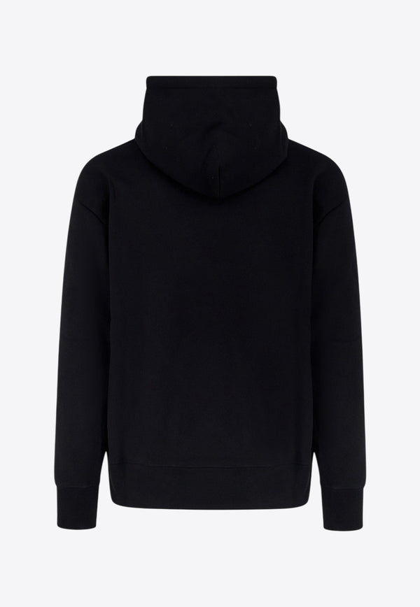 Valentino Chat De La Maison Hooded Sweatshirt Black 7V3MF28NB339RA_Nero/burro_29845228