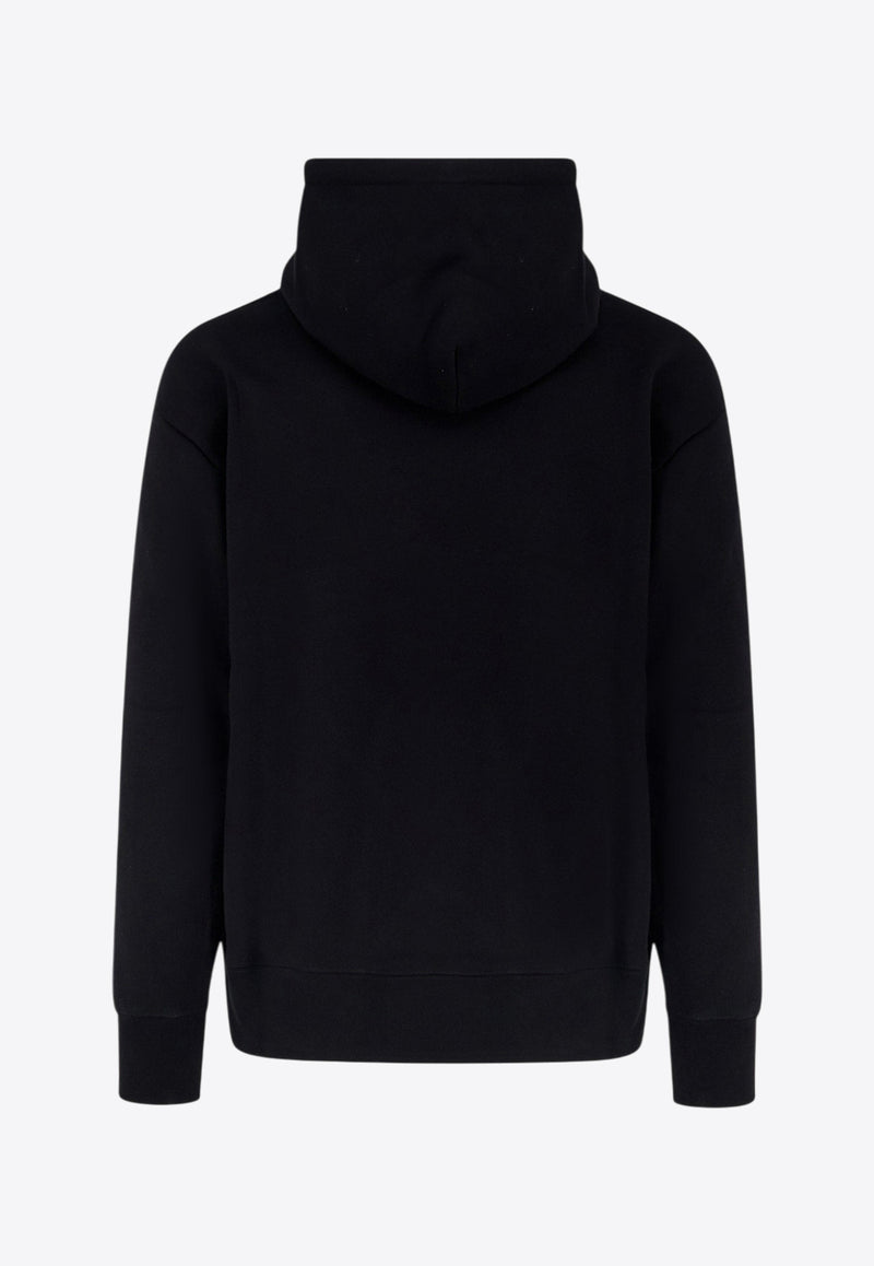 Valentino Chat De La Maison Hooded Sweatshirt Black 7V3MF28NB339RA_Nero/burro_29845228