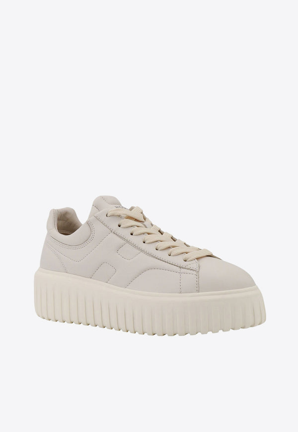 Hogan H-Stripes Platform Sneakers Ivory HXW6450FC60LE9_B013_White_29846905