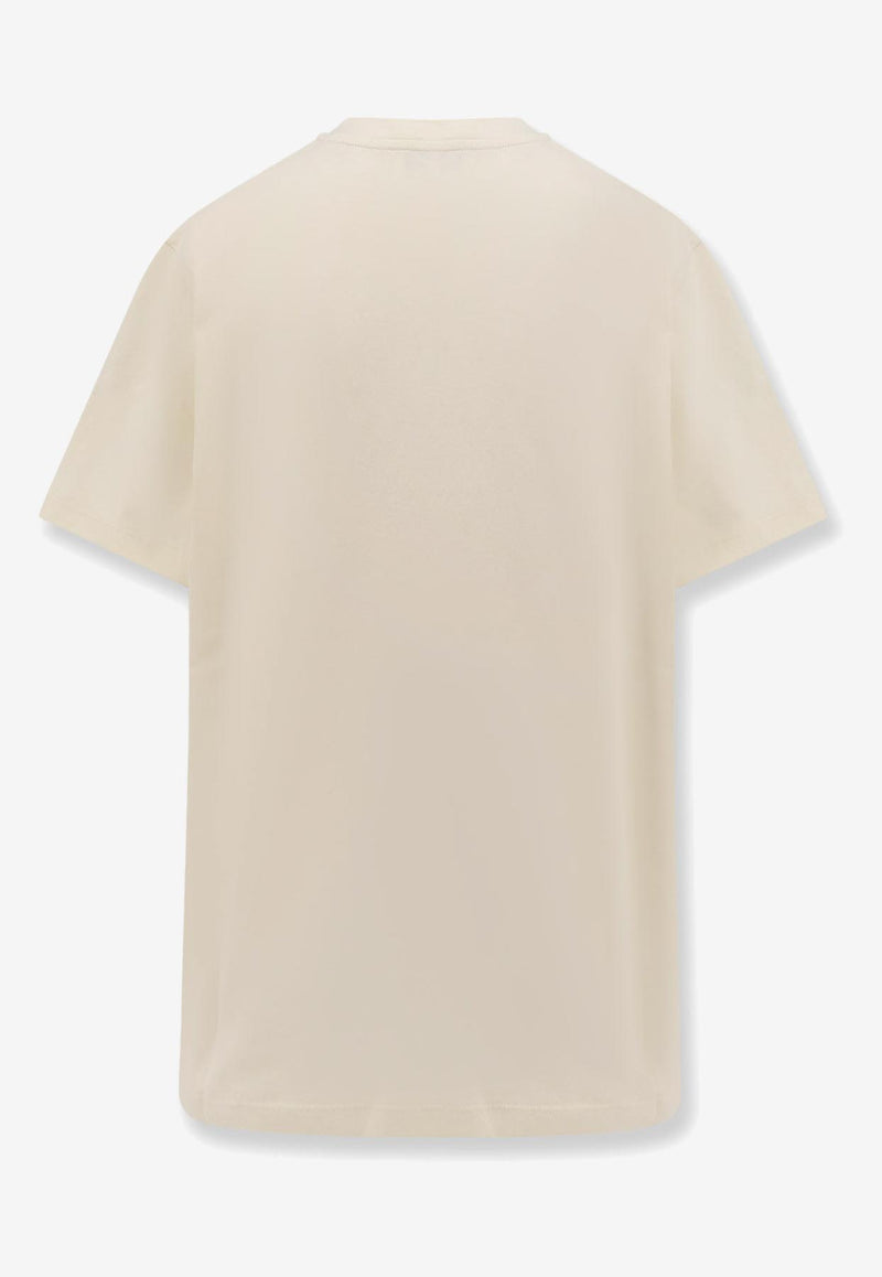 Stella McCartney Logo Print T-shirt White 6J01583SPY489002_White_29846479