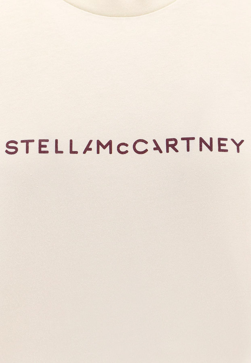 Stella McCartney Logo Print T-shirt White 6J01583SPY489002_White_29846479