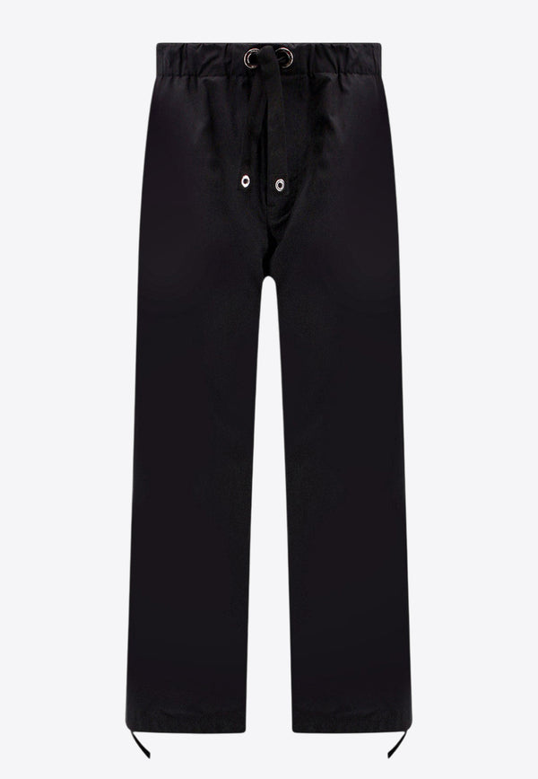 Versace Straight-Leg Drawstring Pants Black 10083301A05964_1B000_Black_29847711