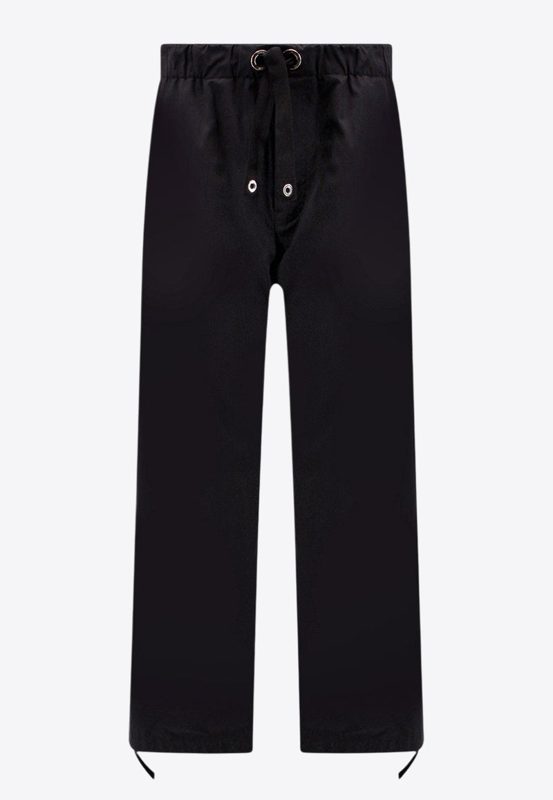 Versace Straight-Leg Drawstring Pants Black 10083301A05964_1B000_Black_29847711