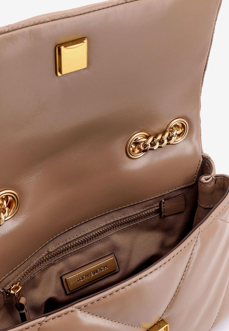 Tory Burch Small Kira Diamond Quilted Leather Shoulder Bag Taupe 154706250_Taupe Oak_29841427