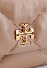 Tory Burch Small Kira Diamond Quilted Leather Shoulder Bag Taupe 154706250_Taupe Oak_29841427
