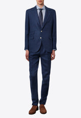 Brunello Cucinelli Single-Breasted Linen Blend Suit Blue MW482LDWH_C802_Blue_29846262
