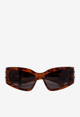 Balenciaga Bossy BB Logo Cat-Eye Sunglasses Brown 773492T0039_7703_Brown_29844738