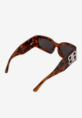 Balenciaga Bossy BB Logo Cat-Eye Sunglasses Brown 773492T0039_7703_Brown_29844738
