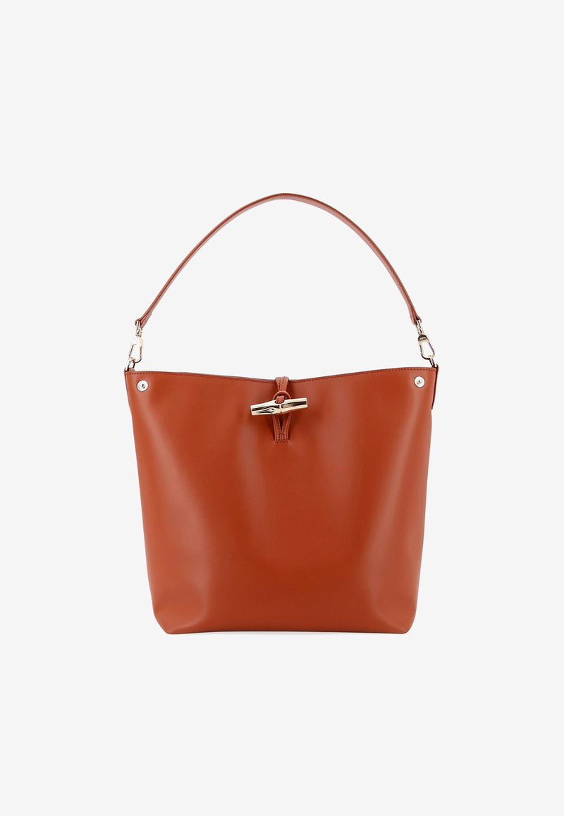 Longchamp Medium Le Roseau Shoulder Bag Brown 10281HGC_M11_Brown_29850166