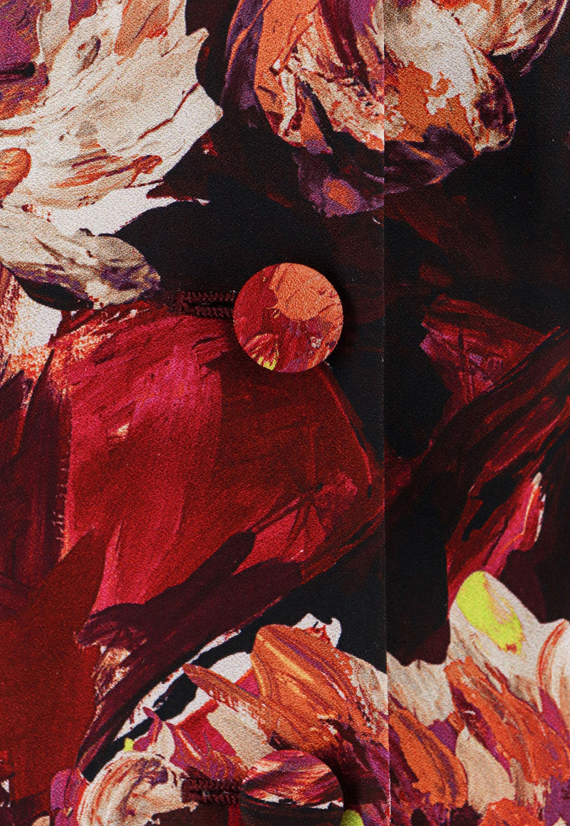 Dolce & Gabbana Floral Print Single-Breasted Blazer Multicolor F26S5TFSIBD_HR4YC_MultiColour_29847526