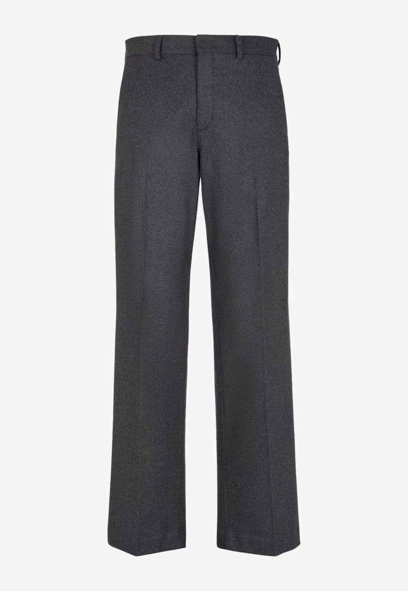 Fendi Straight-Leg Tailored Pants Gray FB1020ASCA_F0UU0_Grey_29850495