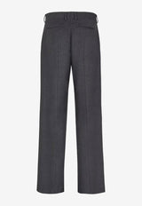 Fendi Straight-Leg Tailored Pants Gray FB1020ASCA_F0UU0_Grey_29850495