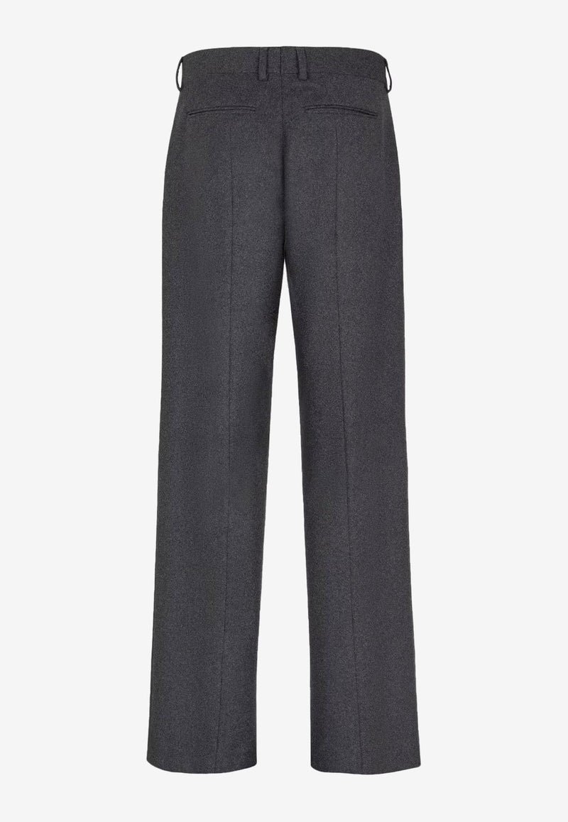 Fendi Straight-Leg Tailored Pants Gray FB1020ASCA_F0UU0_Grey_29850495