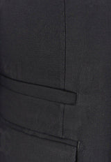 Dolce & Gabbana Single-Breasted Wool Tuxedo Jacket Black G2RQ2TGH647_N0000_Black_29844874