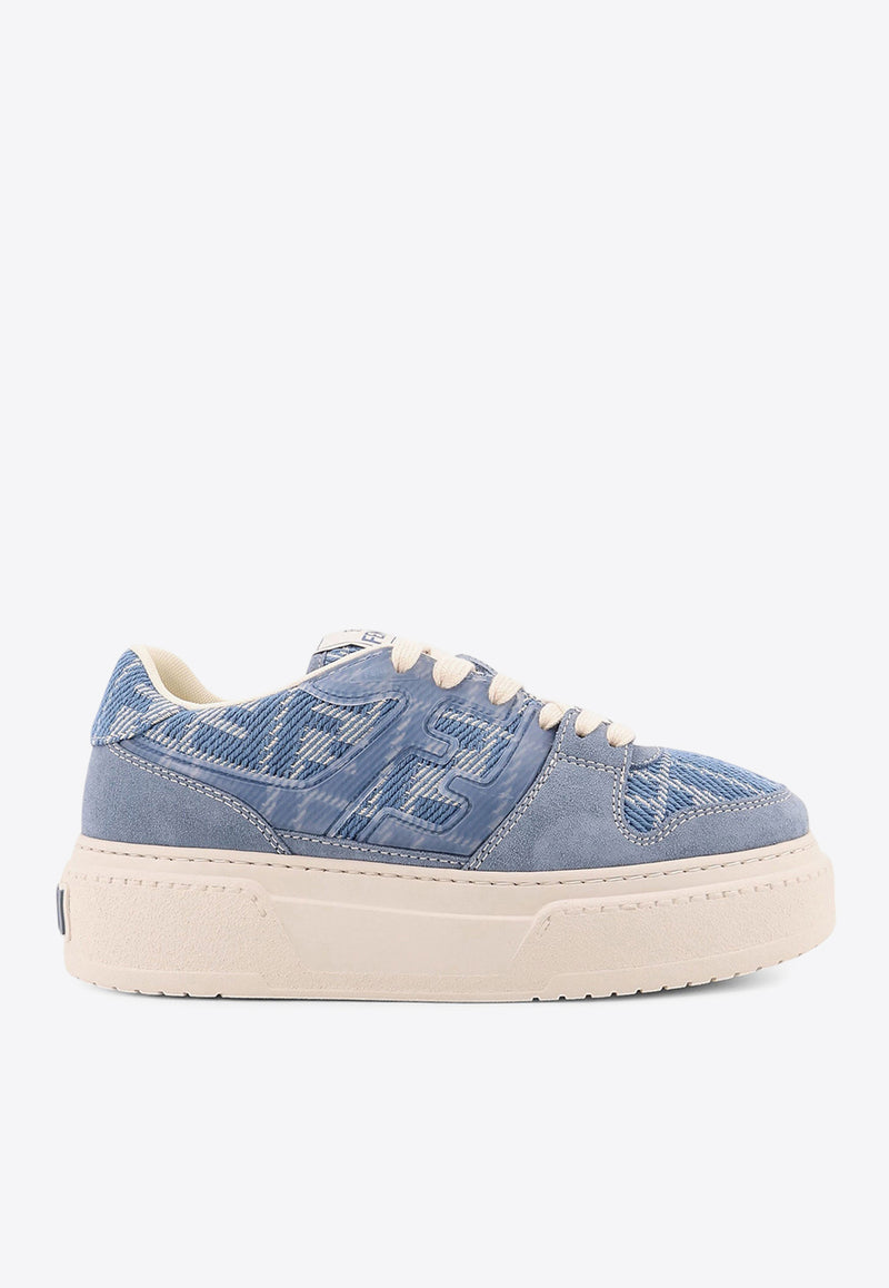 Fendi Match FF Jacquard Flatform Sneakers Light Blue 8E8572ASAY_F1RUM_Blue_29849627