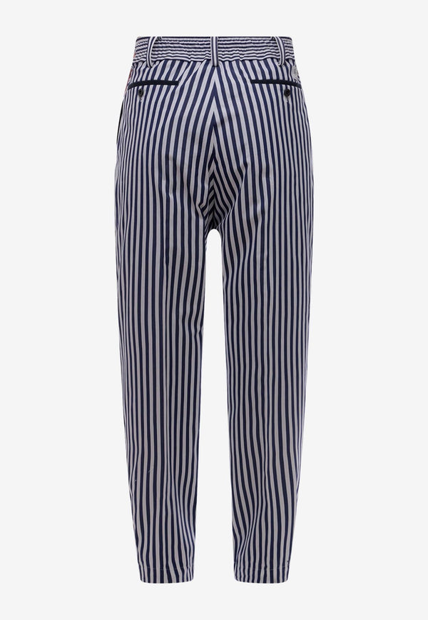 Sacai Striped Tailored Pants Blue 2303040M_222_Blue_29846895