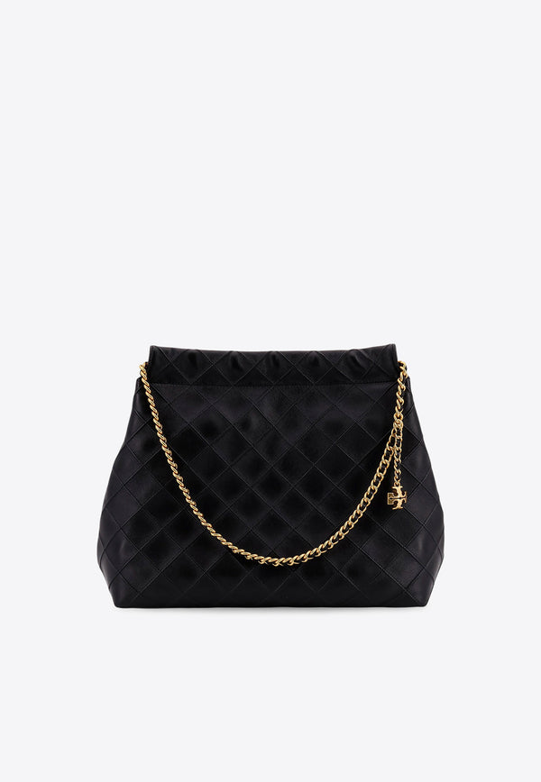 Tory Burch Fleming Leather Shoulder Bag 162450001_Black_29842940