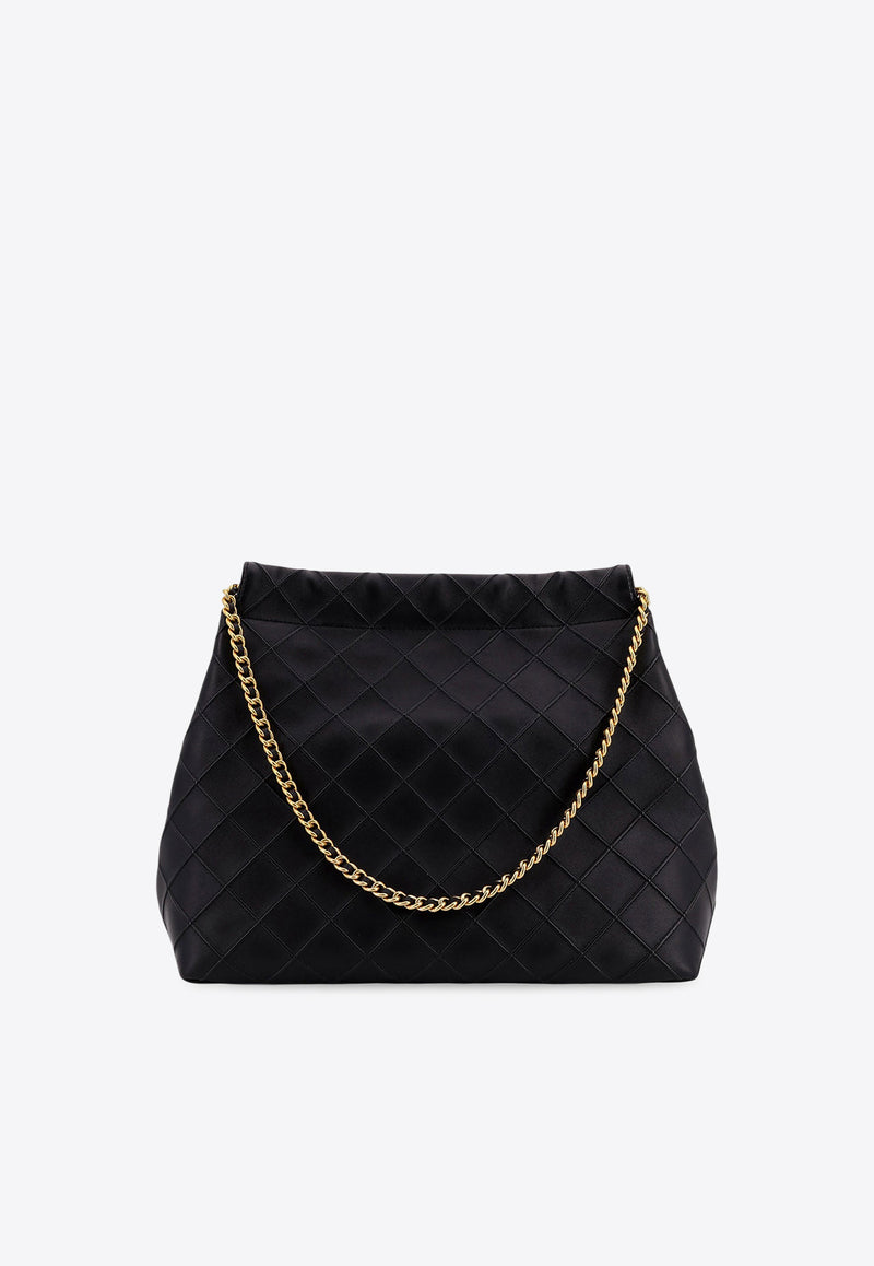 Tory Burch Fleming Leather Shoulder Bag 162450001_Black_29842940