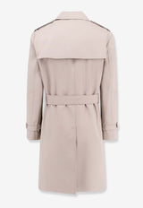 Burberry Double-Breasted Trench Coat Dove 8101309_C1761_Grey_29844801