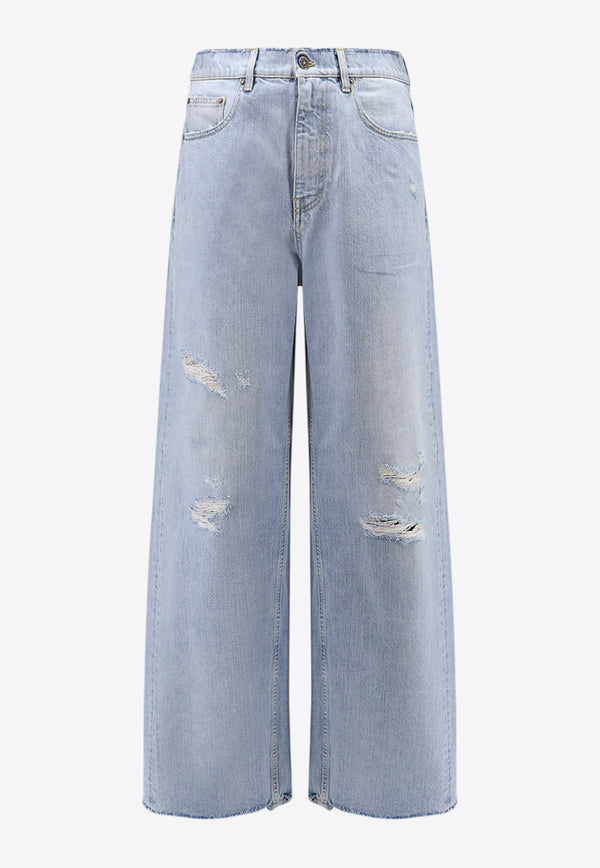 Golden Goose DB Morgan Wide-Leg Jeans Blue GMP02083P001850_50134_Blue_29856956