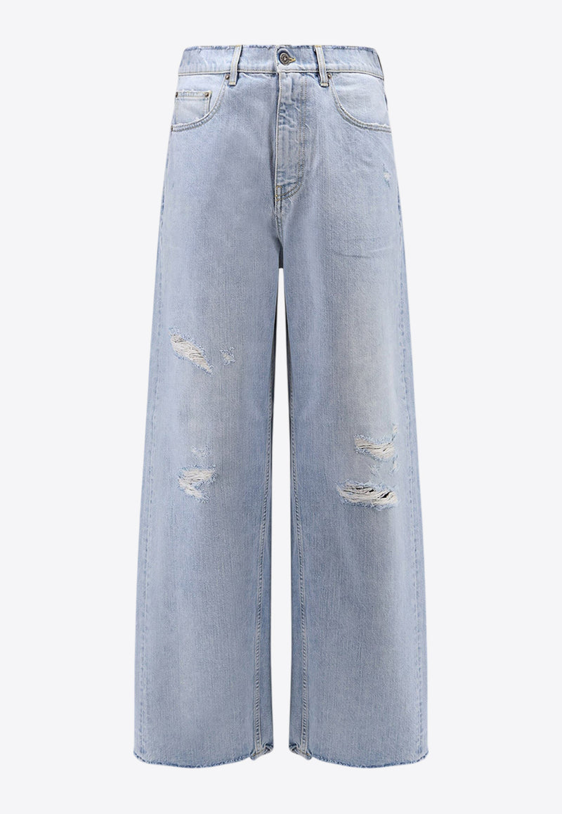 Golden Goose DB Morgan Wide-Leg Jeans Blue GMP02083P001850_50134_Blue_29856956