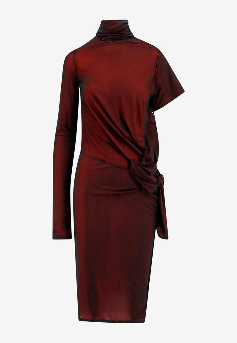 Maison Margiela Asymmetric Draped Midi Dress Red S51DD0014STJ398_962_Red_29847924