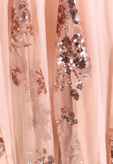 Elisabetta Franchi Embroidered-Lace Silk Maxi Dress Pink ABR5152E2_AR6_Pink_29846317