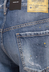 Dsquared2 Logo Patch Ripped Jeans Blue S74LB1349S30309_470_Blue_29845899