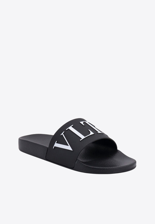 Valentino VLTN Rubber Slides Black 3Y2S0873SYE_0NI_Black_29844232