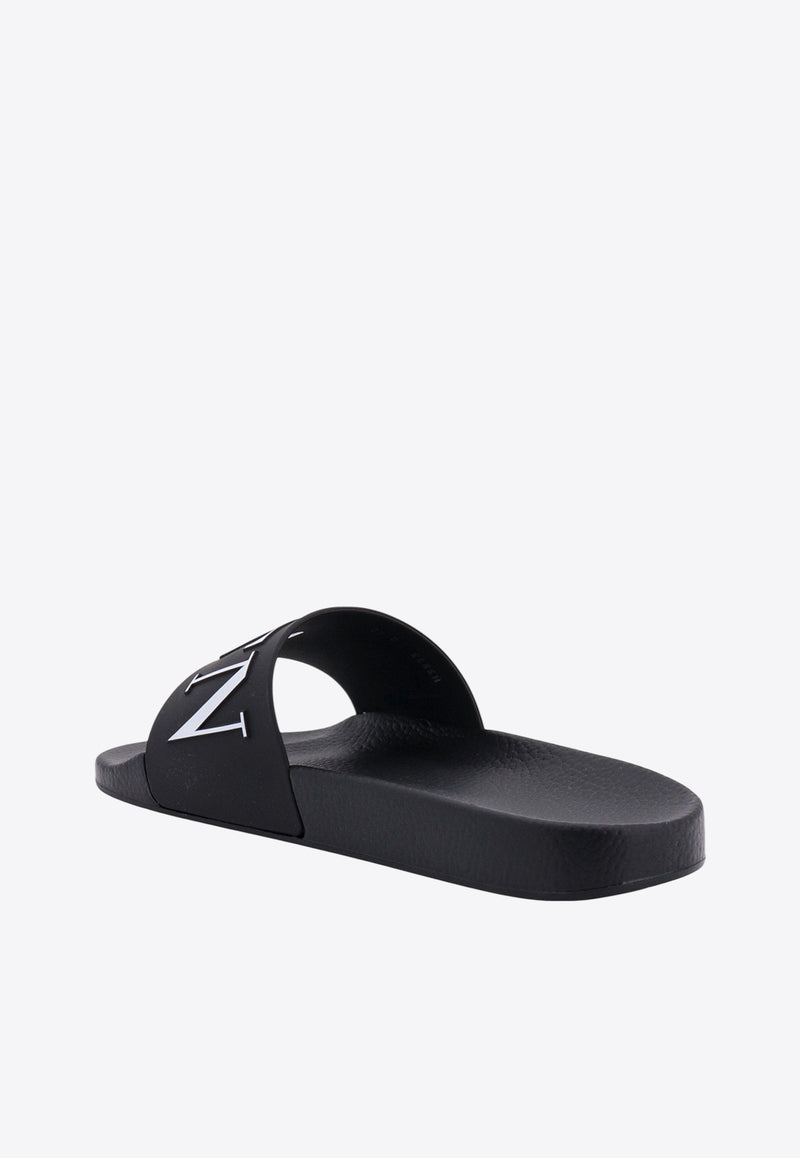 Valentino VLTN Rubber Slides Black 3Y2S0873SYE_0NI_Black_29844232