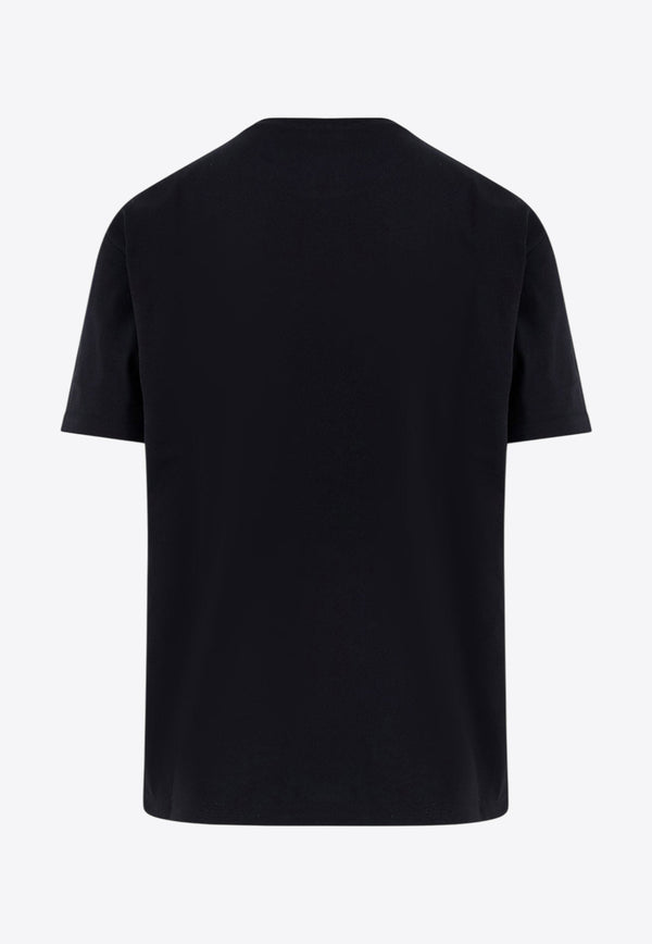 Valentino Chat De La Maison Printed T-shirt Black 7V3MG16PB329RA_Black_29845501