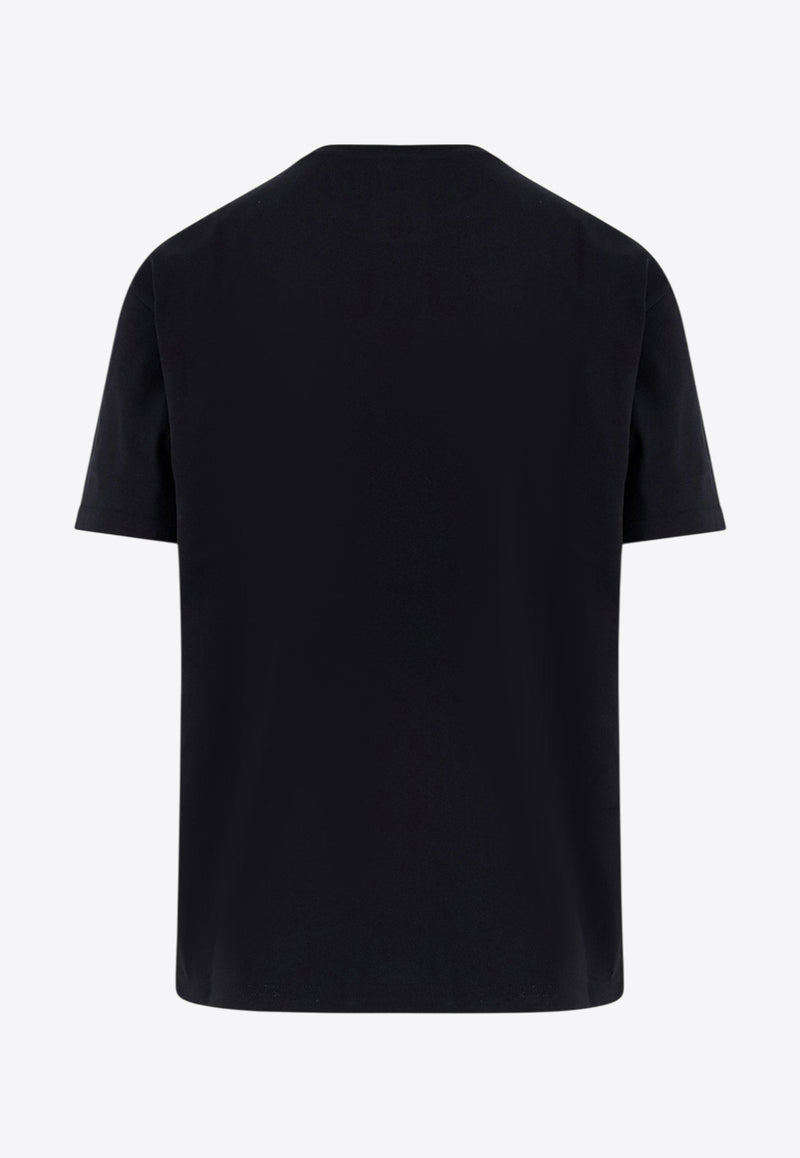 Valentino Chat De La Maison Printed T-shirt Black 7V3MG16PB329RA_Black_29845501