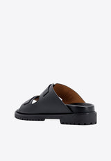 Off-White Arrow-Buckles Leather Sandals Black OWIH060S24LEA001_1010_Black_29843672