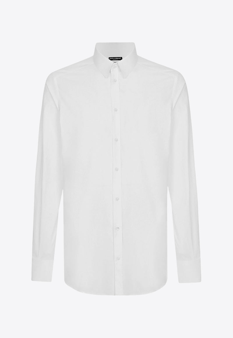 Dolce & Gabbana Essential Long-Sleeved Shirt White G5EJ0TGG826_W0800_White_29843621