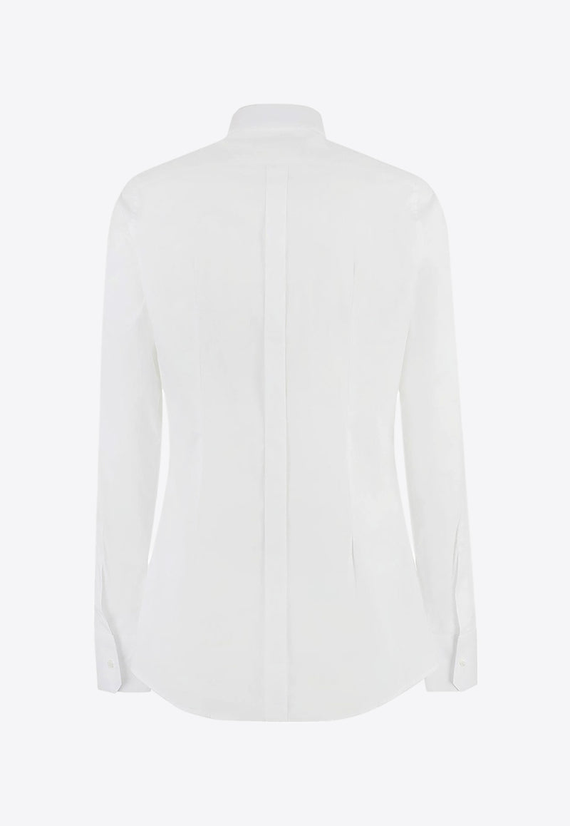 Dolce & Gabbana Essential Long-Sleeved Shirt White G5EJ0TGG826_W0800_White_29843621