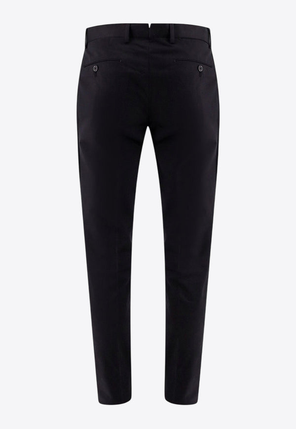 ZEGNA Tapered-Leg Chino Pants Black E8I03TR14_099_Black_29845468