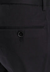 ZEGNA Tapered-Leg Chino Pants Black E8I03TR14_099_Black_29845468