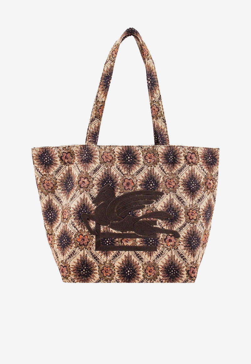 Etro Maxi Embroidered Pegaso Tote Bag Multicolor 1P0487111_0800_MultiColour_29843114
