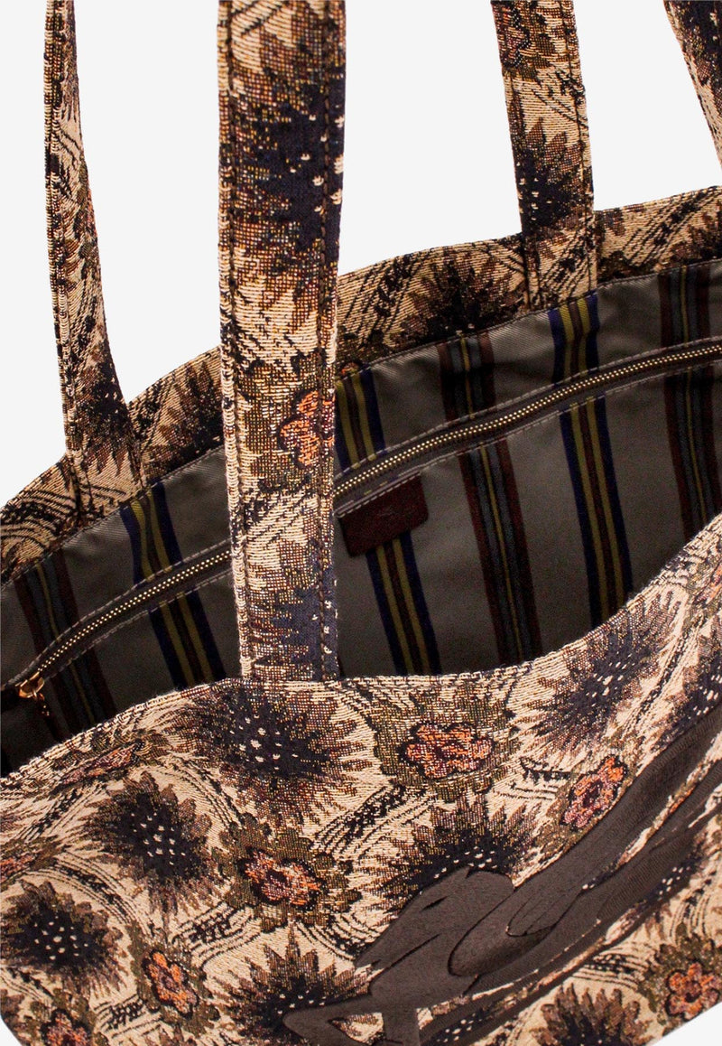 Etro Maxi Embroidered Pegaso Tote Bag Multicolor 1P0487111_0800_MultiColour_29843114