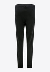 Saint Laurent Cashmere Slim Elastic-Waistband Pants 765442YALL2_1000_Black_29854054