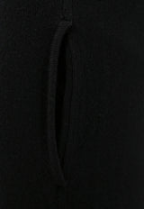 Saint Laurent Cashmere Slim Elastic-Waistband Pants 765442YALL2_1000_Black_29854054