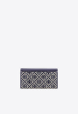 Tory Burch T Monogram Jacquard Envelope Wallet 165023405_Tory navy_29847550