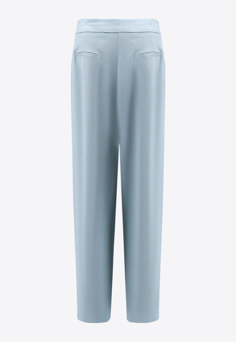 PINKO Pleated Tailored Pants Light Blue 103235A213_E28_Clear Blue_29844883