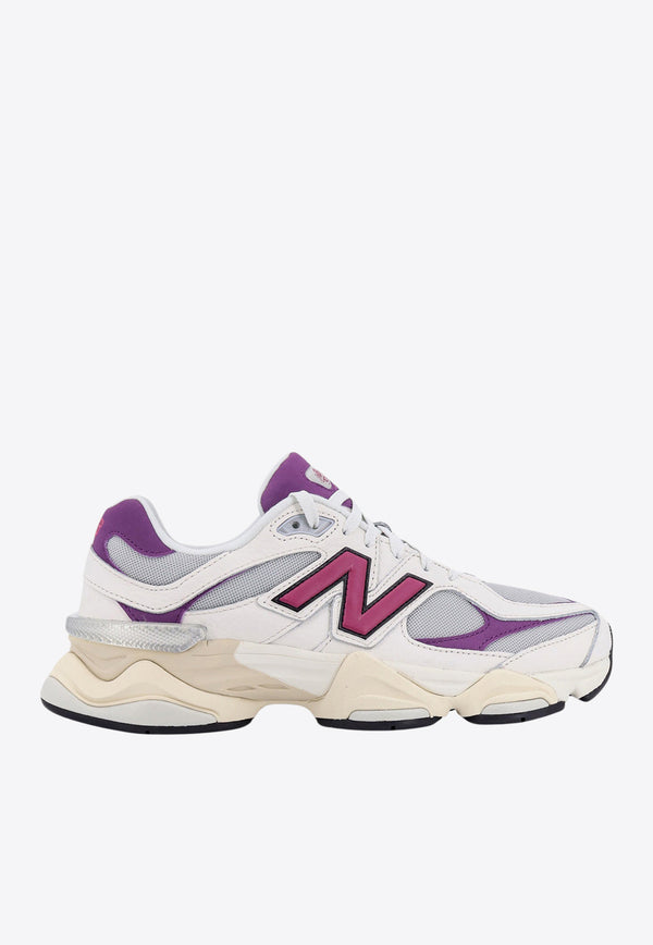 New Balance 9060 Lace-Up Sneakers Purple U9060ESC_SEASALT_Purple_29850294