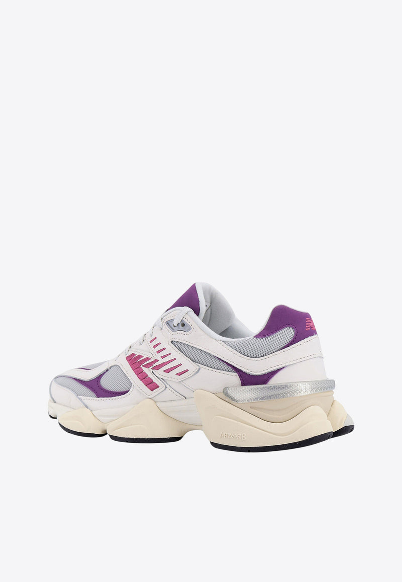 New Balance 9060 Lace-Up Sneakers Purple U9060ESC_SEASALT_Purple_29850294