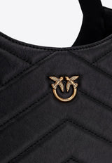 PINKO Quilted Leather Tote Bag Black 104536A2AO_Z99Q_Black_29848513