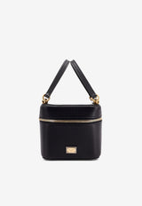 Dolce & Gabbana Sicily Calf Leather Cube Top Handle Bag Black BB7715B7321_80999_Black_29847363