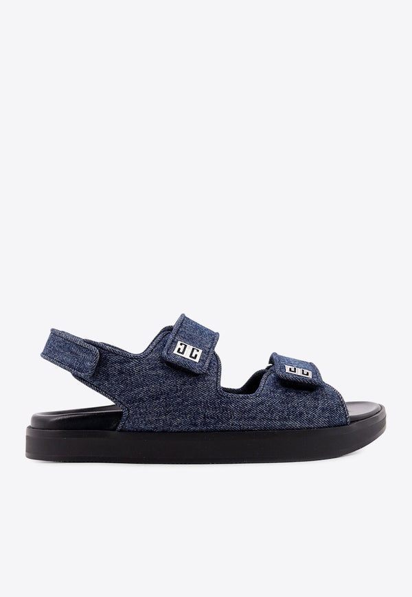 Givenchy 4G Logo Denim Sandals Blue BE3087E2BP_401_Blue_29842828