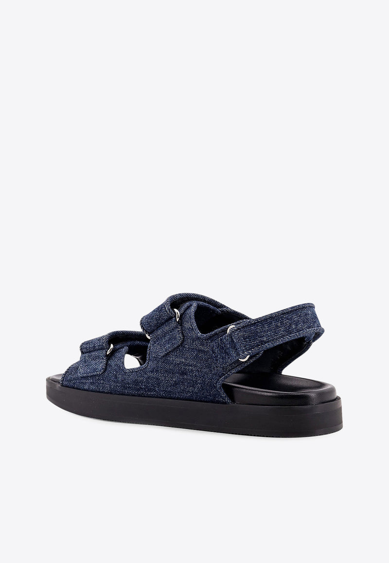 Givenchy 4G Logo Denim Sandals Blue BE3087E2BP_401_Blue_29842828