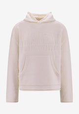 MM6 Maison Margiela Embroidered Logo Hooded Sweatshirt White S52GP0150S18286_100J_White_29847088